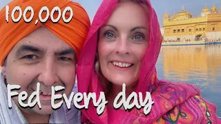 Golden Temple Amristar Worlds Largest Kitchen  Tour | Free Food - 100,000 People