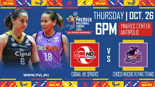 CIGNAL HD SPIKERS VS CHOCO MUCHO | 2023 PVL ALL-FILIPINO CONFERENCE | OCT 26, 2023 | 6:00 PM