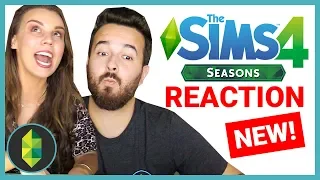 REACTION - The Sims 4 Seasons: Holidays Gameplay Trailer
