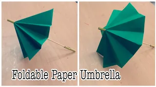 How To Make Paper Umbrella | DIY | Paper Craft | Paper Umbrella