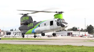 Heli-Expo 2024 Fly-in - 43 Helicopters at Fullerton Airport & Anaheim Convention Center