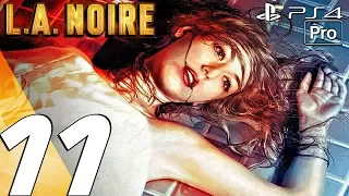 LA Noire Remastered - Gameplay Walkthrough Part 11 - The Studio Secretary Case (PS4 PRO)