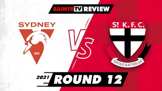 ROUND 12: AFL 2021 | Sydney vs St Kilda REVIEW