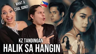 Waleska & Efra react to Filipino Series OSTs | Halik Sa Hangin - KZ Tandingan | "The Killer Bride"