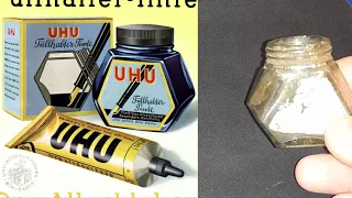 U-Boat U534  U-534 INK POT CLEAN & RESEARCH uhu tinte DRGM 1448356