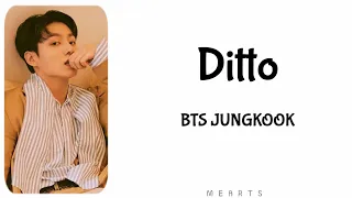 BTS Jungkook - Ditto (Cover NewJeans) (LYRICS)