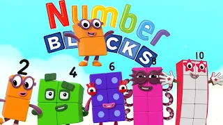 Numberblocks Intro Song But 2's Version , Learn count Down by 2 from 20 to 2