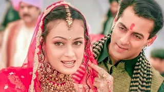 Mehndi Hai Rachi Mere Hathoon Mein 4k Video Song | Diya Mirza, Salman Khan | Sonu Nigam, Jaspinder
