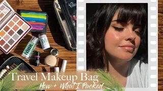 MY TRAVEL MAKEUP BAG | What I packed to Hawaii | Julia Adams
