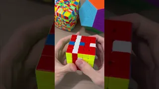 Switzerland Flag on Rubik’s Cube 🇨🇭