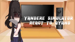 | Yandere simulator react to ayano |(yandere taro au) | Ship: Taro x Ayano