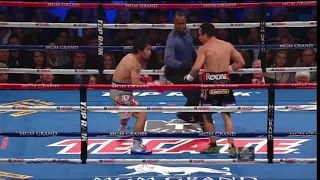 Manny Pacquiao vs Juan Manuel Marquez but with a different ending