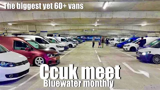 Vw caddy monthly meet CCUK !!BIG TURNOUT!! Ah ye