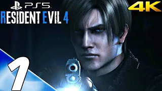 Resident Evil 4 (PS5) - Gameplay Walkthrough Part 1 - Prologue (4K 60FPS)