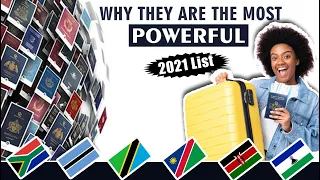 Top 10 Most Powerful/Strongest African Passports in 2021