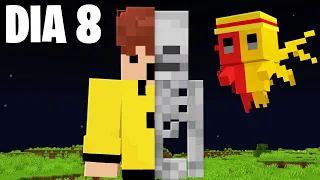 A CADA DIA me TRANSFORMO em um MOB no minecraft!