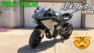 2016 Kawasaki Ninja H2 First Ride!