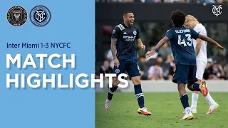 Match Highlights | Inter Miami CF 1-3 NYCFC