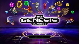 SEGA Genesis Classics Intro/Opening