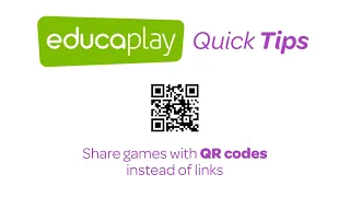 Share games with QR codes instead of links