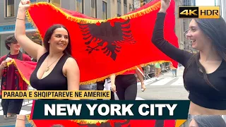 PARADA SHQIPTARE NE NEW YORK, USA 🇦🇱 Albanian Parade in New York City 🇺🇸 NYC 2023