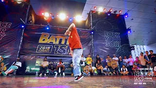 BATTLE ISM Taiwan 2018 - Creesto VS Gory / Popping 1on1 TOP16