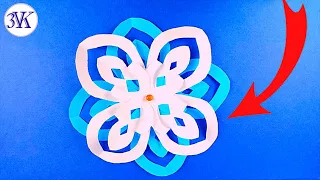 3VKYT - How to make easy paper snowflakes?  (3VK YT)