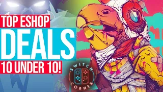 AMAZING Switch ESHOP Sale On Now | 10 Switch Deals Under $10! August 20th - August 27th