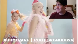 Boomerang - JoJo Siwa | Lyric Breakdown