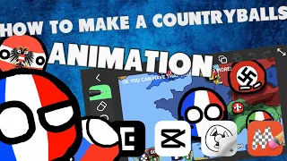 How To Make A Countryballs Animation! (FlipAClip Premium)