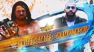 WWE Summerslam 2019: AJ Styles vs Ricochet FULL MATCH