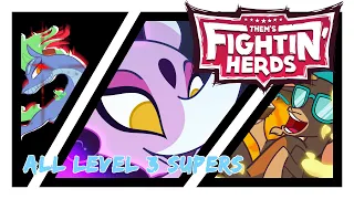 Them's Fightin' Herds: All Level 3 Supers (Nidra & Baihe Included)