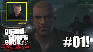 The Lost MC Pickup Their Leader Billy Grey From Rehab- GTA TLAD Part 1