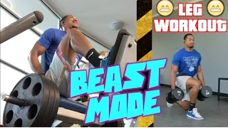 BEAST MODE LEG WORKOUT