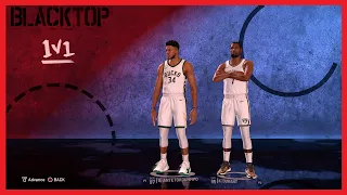 Kevin Durant VS Giannis Antetokounmpo | BLACKTOP HD | NBA2K21 1V1
