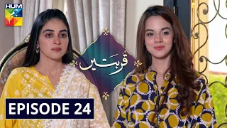 Qurbatain Episode 24 HUM TV Drama 28 September 2020