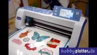 Aufkleber selbermachen mit dem Hobbyplotter Brother ScanNCut