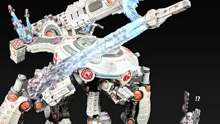 We made the ultimate 40k Tau Mecha!