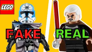 I bought FAKE LEGO Star Wars Minifigures... so you don't have to :)