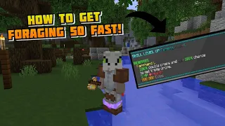 How to get Foraging 50 Fast! | Hypixel Skyblock