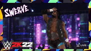 WWE 2k22 | Isaiah "Swerve" Scott Entrance | Signatures & Finishers