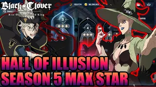 Dominasi Hall of Illusion Season 5 Pakai Combo Black Asta & Queen of Witches | Black Clover M