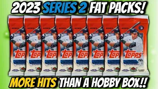 SUPER LOADED! 2023 Topps Series 2 Fat Pack Opening! #sports #sportscards #topps #mlbb #baseball
