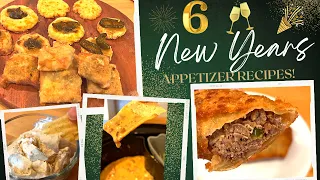 6 Easy And Delicious Appetizers For New Years Party! Quick And Stress Free Recipes! #newyear #party