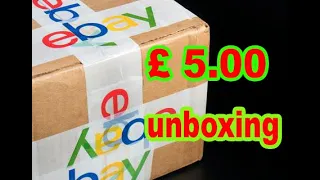 ebay £5 00  unboxing