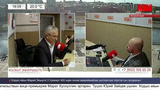 Студийыште уна - тӱвыра министрын алмаштышыже М.И.Матвеев