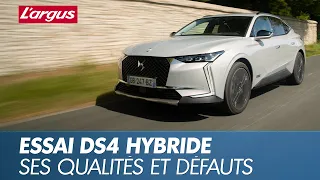 Essai DS4 E-Tense : les qualités et défauts de la version hybride