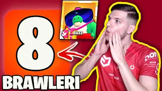 8 BRAWLERI NOI DIN 3 SEZOANE CU BUZZ BONUS! Brawl Stars