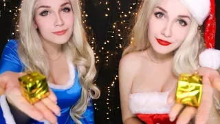 АСМР 🎁 Санта и Снегурочка, триггеры,Ролевая игра🎄|ASMR ❄ TWIN 🎁 Santa and the Snow Maiden RolePlay 🎄