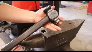 Forging a rounding hammer - Start to Finish